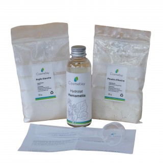 Masque Hamamélis Argile Poudre d'Avoine