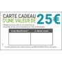 Carte cadeau 25€